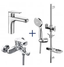 Комплект смесителей Lemark "3 в 1" Point (LM0380C)