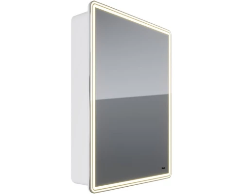 Зеркальный шкаф 60x80 см белый глянец R Lemark Element LM60ZS-E