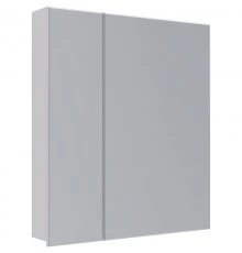 Зеркальный шкаф 70x79 см белый глянец Lemark Universal LM70ZS-U