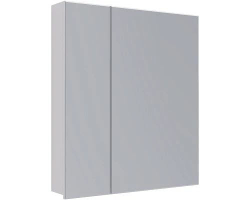 Зеркальный шкаф 70x79 см белый глянец Lemark Universal LM70ZS-U