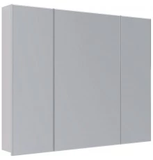 Зеркальный шкаф 100x79 см белый глянец Lemark Universal LM100ZS-U