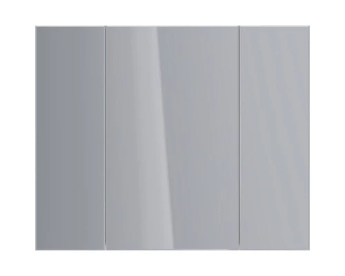 Зеркальный шкаф 100x79 см белый глянец Lemark Universal LM100ZS-U