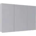 Зеркальный шкаф 120x79 см белый глянец Lemark Universal LM120ZS-U