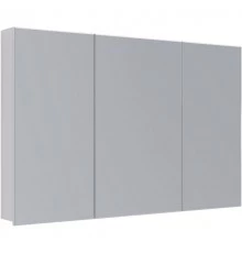 Зеркальный шкаф 120x79 см белый глянец Lemark Universal LM120ZS-U