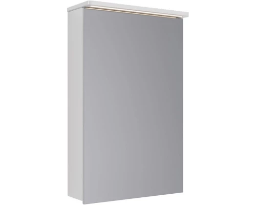 Зеркальный шкаф 50x80 см белый глянец L Lemark Zenon LM50ZS-Z