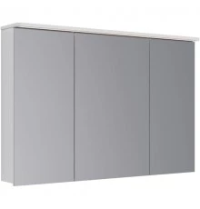 Зеркальный шкаф 120x80 см белый глянец Lemark Zenon LM120ZS-Z