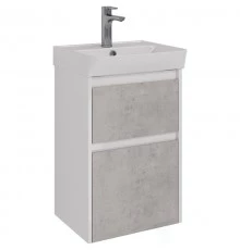 Тумба белый глянец/бетон 42,6 см Lemark Combi LM03C45T-Beton