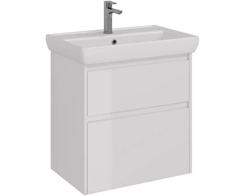 Тумба белый глянец 64,4 см Lemark Combi LM03C70T