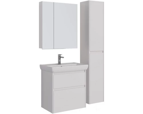 Тумба белый глянец 64,4 см Lemark Combi LM03C70T