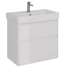 Тумба белый глянец 74,4 см Lemark Combi LM03C80T