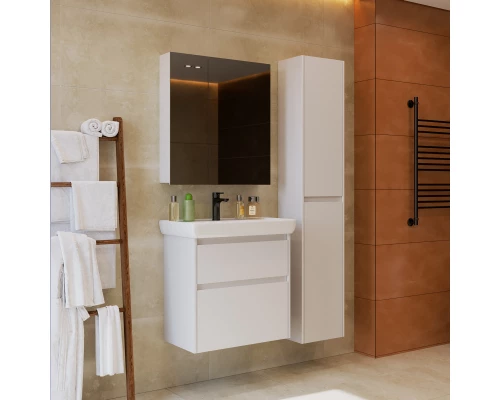 Тумба белый глянец 74,4 см Lemark Combi LM03C80T