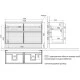 Тумба белый глянец/бетон 120 см Lemark Combi LM03C125T-Beton