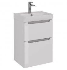 Тумба белый глянец 47,7 см Lemark Buno LM04B50T