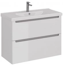 Тумба белый глянец 95,8 см Lemark Buno LM04B100T