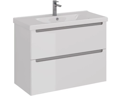 Тумба белый глянец 95,8 см Lemark Buno LM04B100T