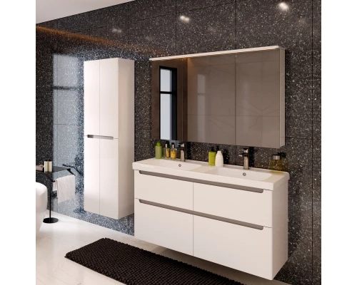 Тумба белый глянец 120 см Lemark Buno LM04B125T