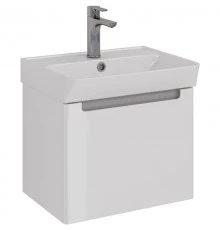 Тумба белый глянец 47,7 см Lemark Buno mini LM05BM50T