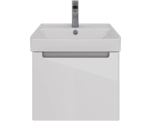 Тумба белый глянец 47,7 см Lemark Buno mini LM05BM50T