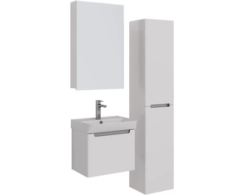 Тумба белый глянец 47,7 см Lemark Buno mini LM05BM50T