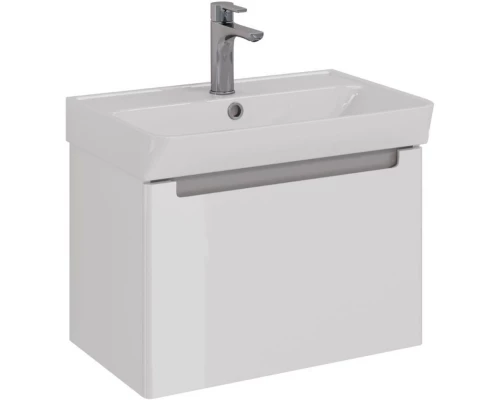 Тумба белый глянец 57,5 см Lemark Buno mini LM05BM60T