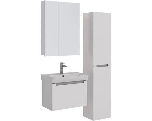 Тумба белый глянец 57,5 см Lemark Buno mini LM05BM60T