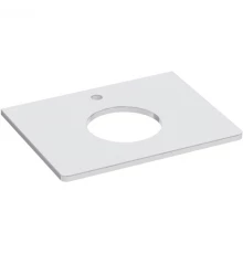 Столешница 61,4 см белый глянец Lemark Olivia LM08OL65S