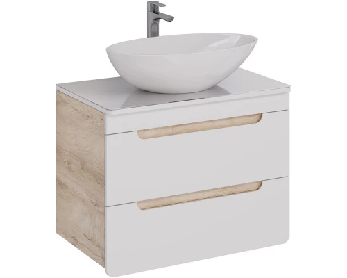 Столешница 75,8 см белый глянец Lemark Olivia LM08OL80S