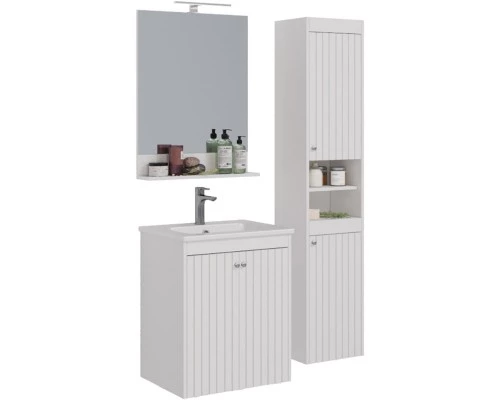Тумба белый глянец 56,4 см Lemark Romance LM07R60T
