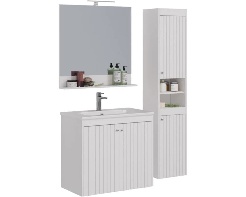 Тумба белый глянец 73,4 см Lemark Romance LM07R80T