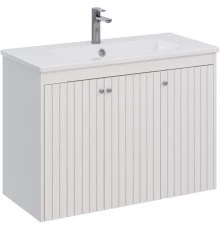 Тумба белый глянец 96 см Lemark Romance LM07R100T