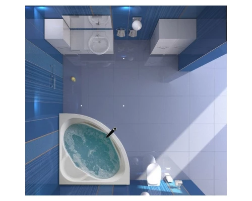 Акриловая ванна 140x140 см Santek Карибы 1.WH11.1.982