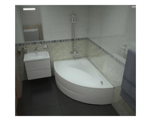 Акриловая ванна 150x100 см L Santek Гоа 1.WH11.2.033