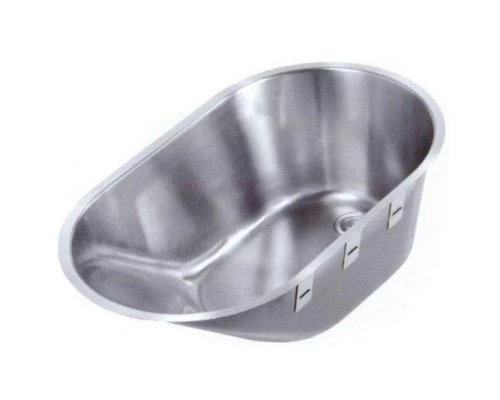 Ванна детская из нержавеющей стали 74x44 см Nofer Shower 13058.2