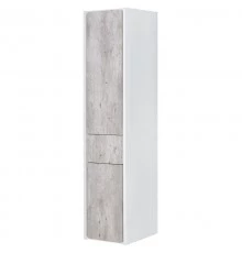 Пенал подвесной бетон/белый матовый R Roca Ronda ZRU9303006