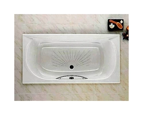 Чугунная ванна 170x85 см с противоскользящим покрытием Roca Akira SET/2325G000R/526804010/150412330