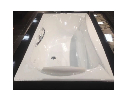 Чугунная ванна 170x85 см с противоскользящим покрытием Roca Akira SET/2325G000R/526804010/150412330