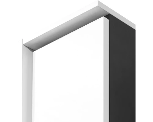 Пенал подвесной белый глянец/черный R Roca Aneto 857467806