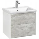 Тумба бетон/белый матовый 57,7 см Roca Ronda ZRU9303002 Тумба бетон/белый матовый 57,7 см Roca Ronda ZRU9303002