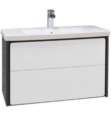 Тумба белый глянец/антрацит 77,7 см Roca Ronda ZRU9302965