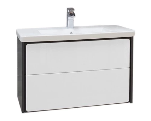 Тумба белый глянец/антрацит 77,7 см Roca Ronda ZRU9302965