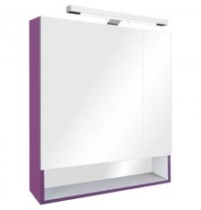 Зеркальный шкаф фиолетовый 70x85 см Roca The Gap ZRU9302752