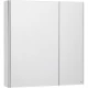 Зеркальный шкаф 77,8x81 см белый глянец Roca Up ZRU9303017