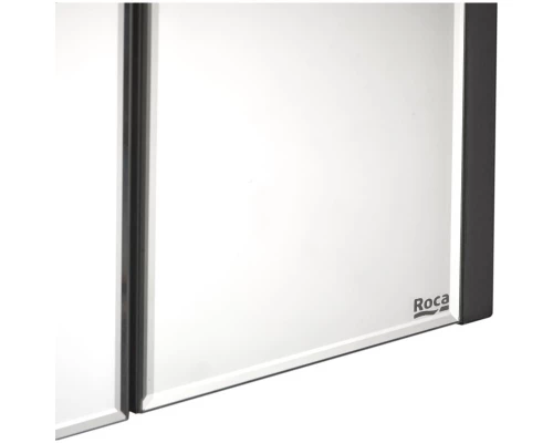Зеркальный шкаф 70x78 см белый глянец/антрацит Roca Ronda ZRU9302969