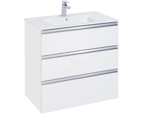 Тумба с раковиной белый глянец 80,5 см Roca The Gap 857553806 + 3279A4000