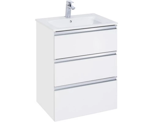 Тумба с раковиной белый глянец 60,5 см Roca The Gap 857552806 + 3279A8000