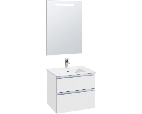 Комплект мебели белый глянец 60,5 см Roca The Gap 857550806 + 32799E000 + ZRU9302688