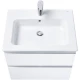 Тумба с раковиной белый глянец 60,5 см Roca The Gap 857550806 + 3279A8000