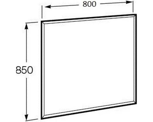 Комплект мебели белый глянец 80 см Roca Domi 857536806 + 3279A4000 + 812363000