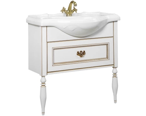 Комплект мебели дуб молочный 105 см Roca America Evolution L ZRU9302945 + 327205000 + ZRU9302950