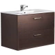 Тумба с раковиной венге 80,5 см Roca Victoria Nord ZRU9000031 + 32799C000